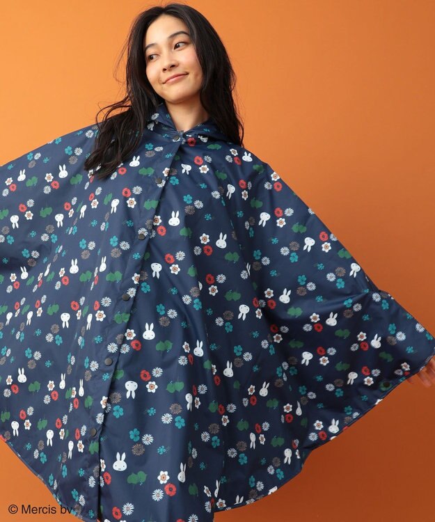 Green Parks ｍｉｆｆｙ／レインポンチョ Navy