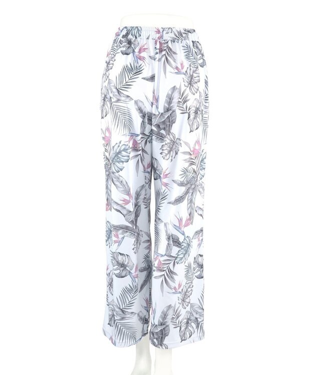 San-ai Resort（三愛水着楽園） ロングパンツ　M　【San-ai Resort（サンアイリゾート）】 ホワイト