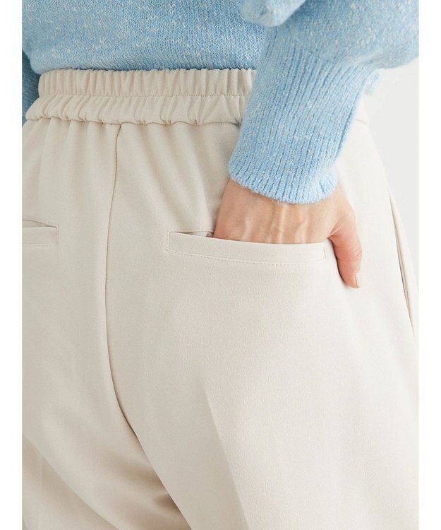 Green Parks ・Ｐｅｔｉｔ　Ｆｌｅｕｒ　タックテーパードパンツ Ivory