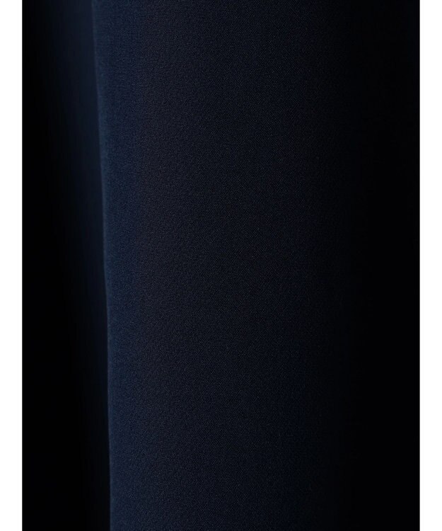 Green Parks 〈選べるきれシル〉フレアミディ丈スカート Dark Navy