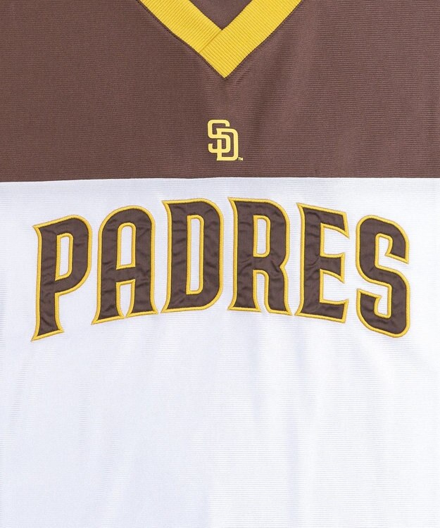 WEGO 【ユニセックス着用ITEM】別注MLBメッシュゲームグラフィックT（SS） ブラウンその他