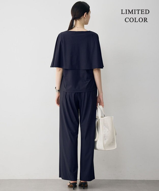 ICB 【先行予約・WEB限定カラーあり】マットスキューバ ケープデザインカットソー ネイビー［WEB限定］