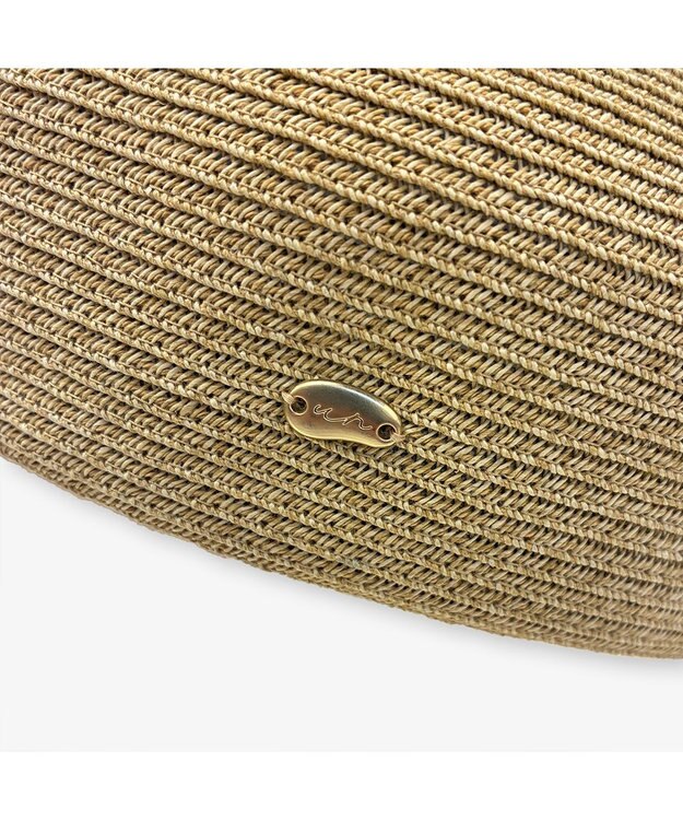 林八百吉商店 un chapeau　ペーパーブレードベレー ナチュラル