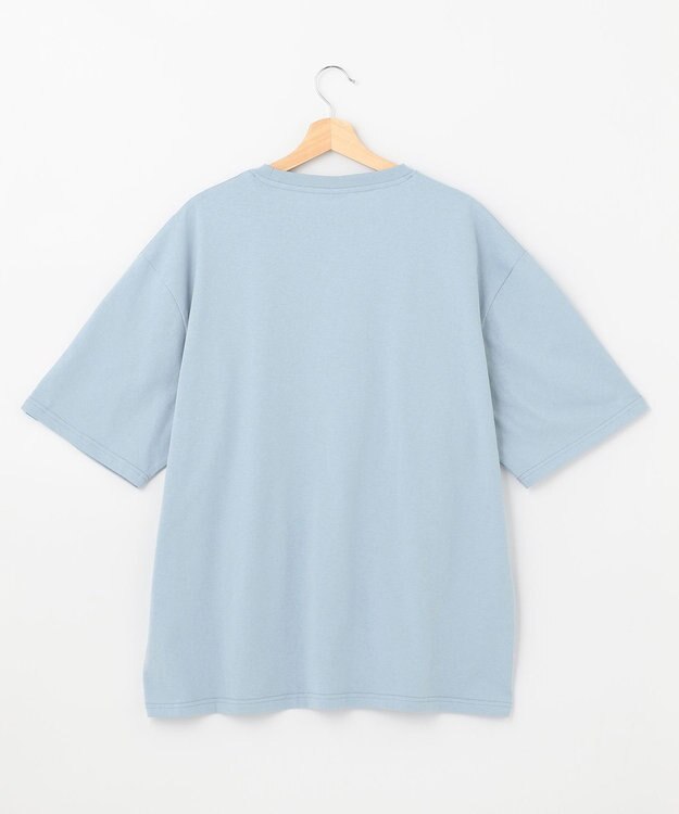 SHARE PARK MENS 【UNISEX】UVカット アートコラボTシャツ〈BEAR〉 サックスブルー