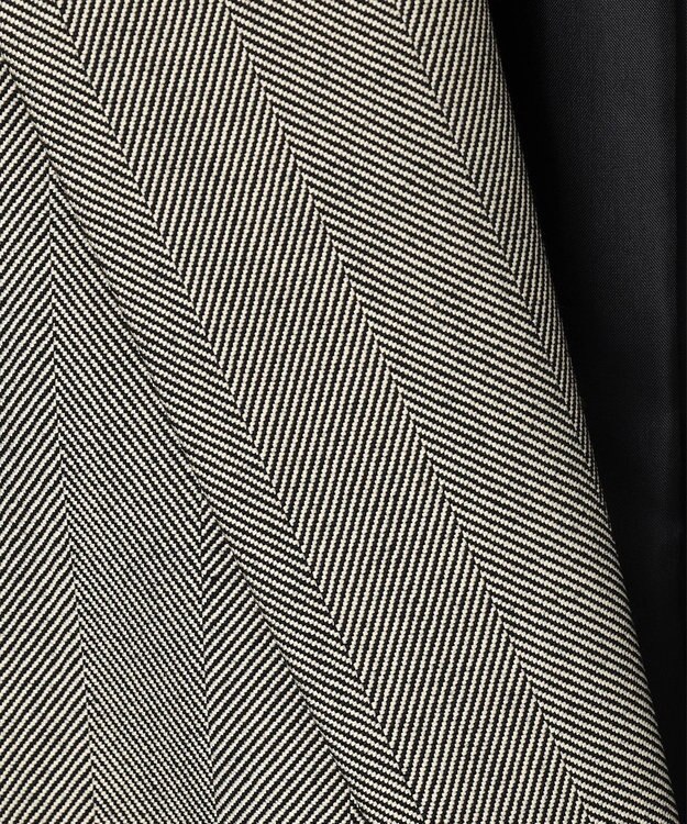 uncrave ヘリンボーンスーツ ジャケット（uncrave WHITE） へリンボーンブラック