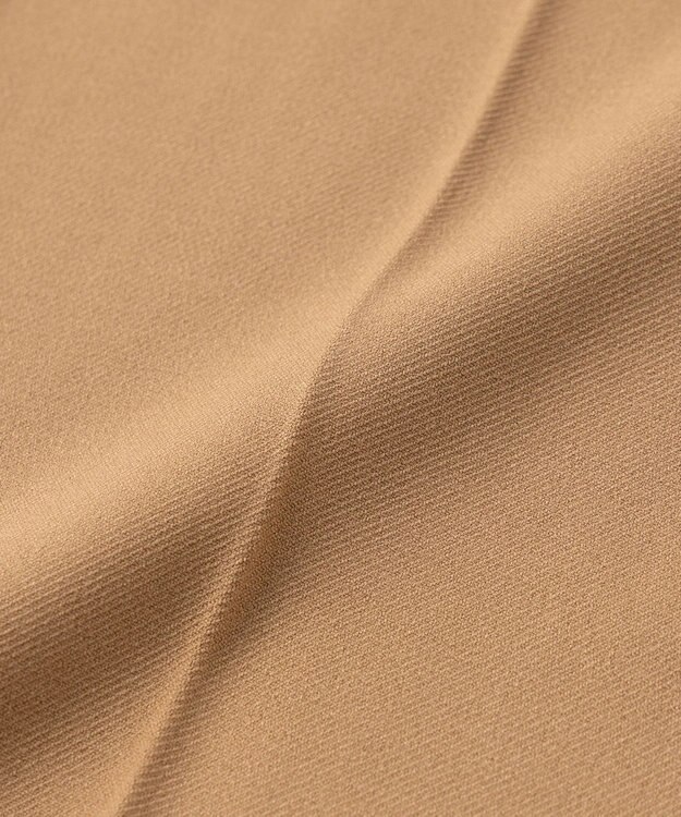 UNFILO 裏起毛テーパードパンツ キャメル