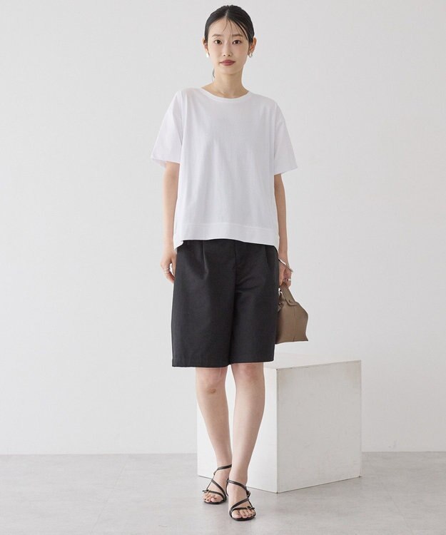 AMERICAN HOLIC バックチュールレイヤードカットプルオーバー Ivory