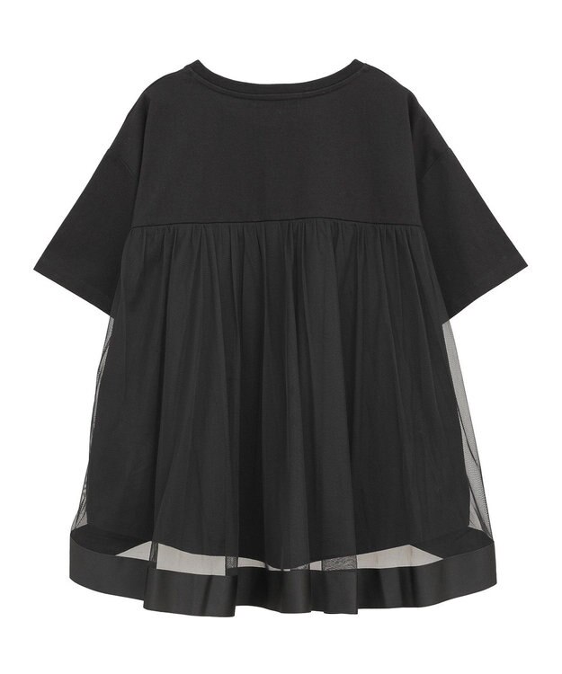 AMERICAN HOLIC バックチュールレイヤードカットプルオーバー Black