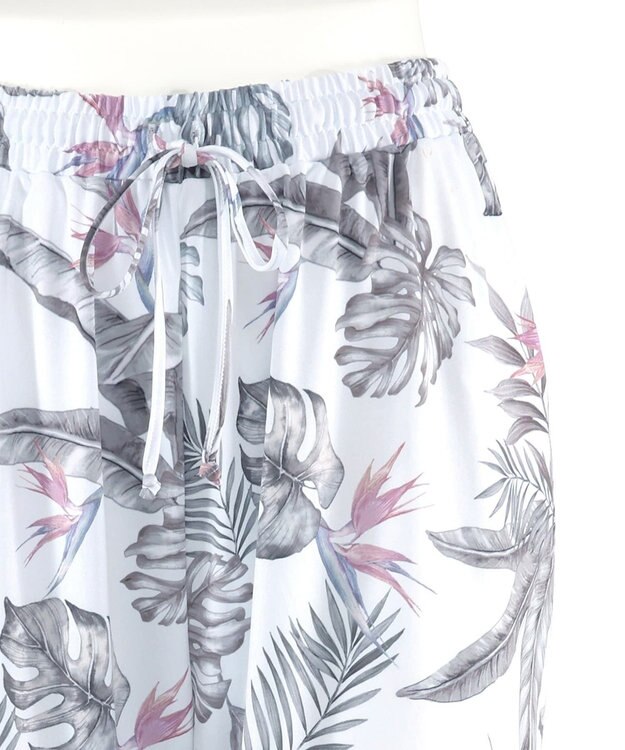 San-ai Resort（三愛水着楽園） ロングパンツ　M　【San-ai Resort（サンアイリゾート）】 ホワイト