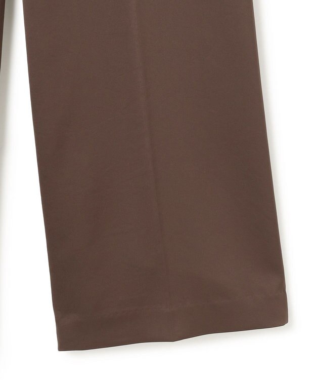 JOSEPH 【洗える】ドレーピーベネシャン　ワイドトラウザーズ Brown
