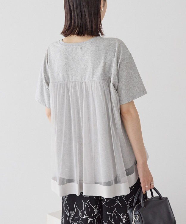 AMERICAN HOLIC バックチュールレイヤードカットプルオーバー Light Gray Mixture