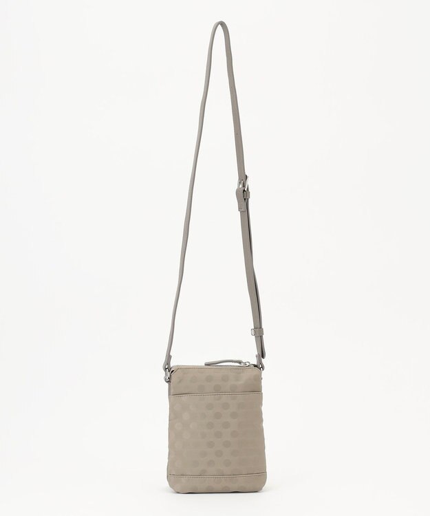 Y'SACCS ドットジャカード　ミニポシェット グレージュ