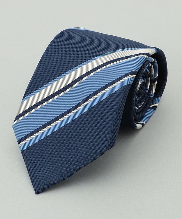 GOTAIRIKU 【日本製】西陣ネクタイ_ネイビー×サックス系 ネイビー系1