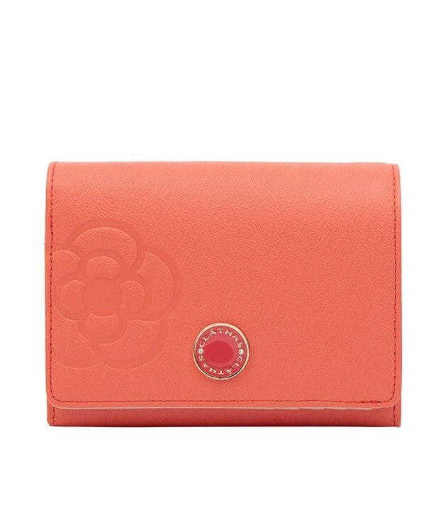 CLATHAS ブラン 2つ折り財布 ペールピンク