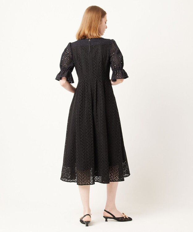 TOCCA 【大人百花掲載・消臭・洗える・WEB限定カラー有】ZELLIGE ドレス ブラック系7