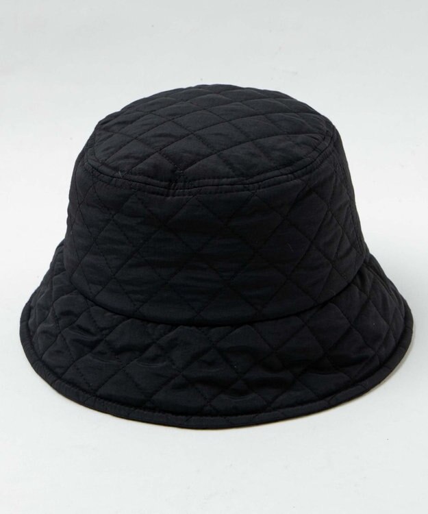 WEGO キルティングバケットハット ブラック