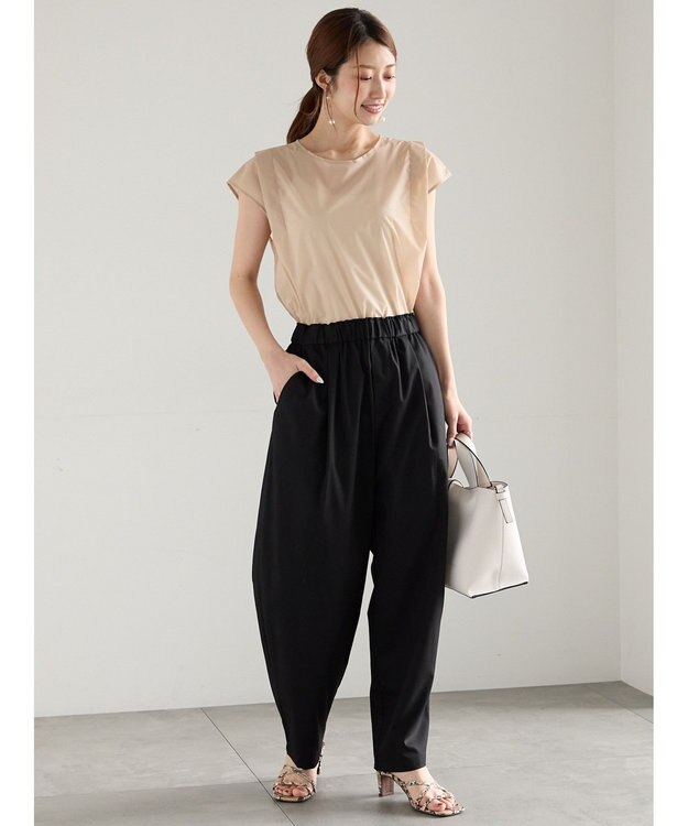 Te chichi シアーナイロンブラウス ベージュ