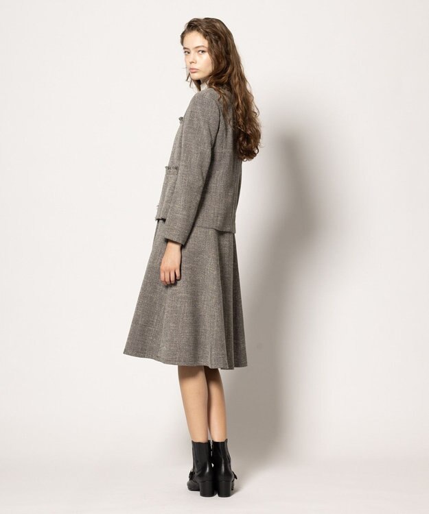 TOCCA 【消臭】SPARKLY THINGS ツイードジャケット ブラック×オフ系5