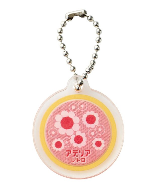 MOONBAT アデリアレトロ×estaa 折りたたみ傘 花まわし レッド