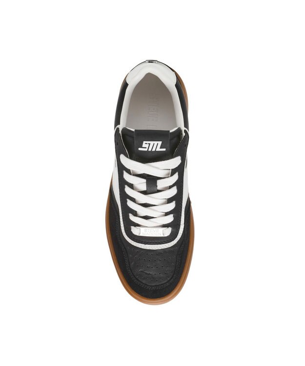 STEVE MADDEN COURTYARD レトロライクボリュームスニーカー ブラックホワイト