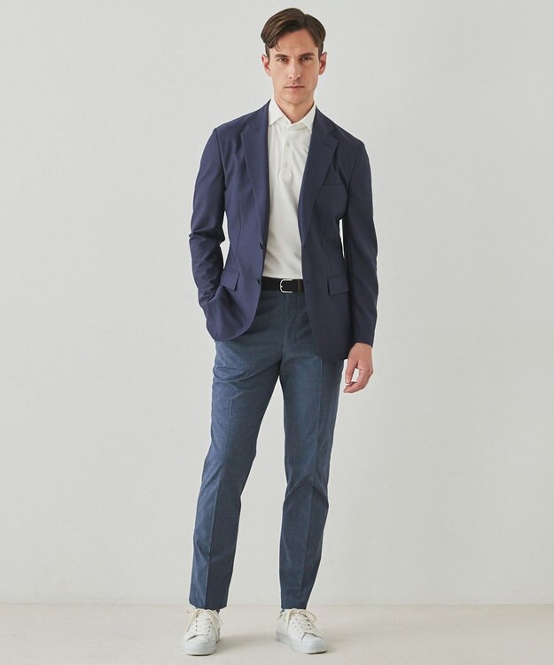 GOTAIRIKU 2年連続売上NO1【仕事で着られる】キレイめ 鹿の子ビズポロシャツ ホワイト系