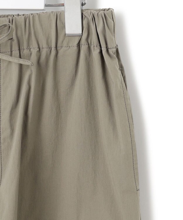 23区 L 【SLOW/好評につき新色追加】ミリタリーストレッチタフタ  カーゴパンツ カーキ系