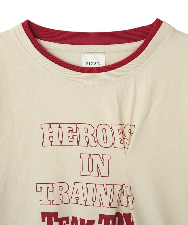 AMERICAN HOLIC 【TOY STORY】リメイク風グラフィックTシャツ Ivory
