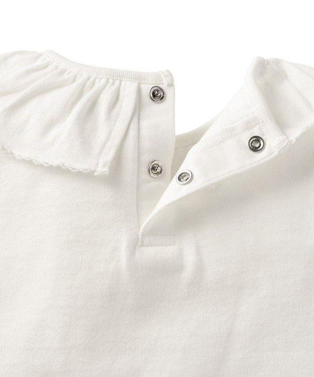 MIKI HOUSE HOT BISCUITS 【70-90cm】 さくらんぼ刺繍 ジャンパースカート＆ブラウスギフトセット【BOX付き】 インディゴブルー