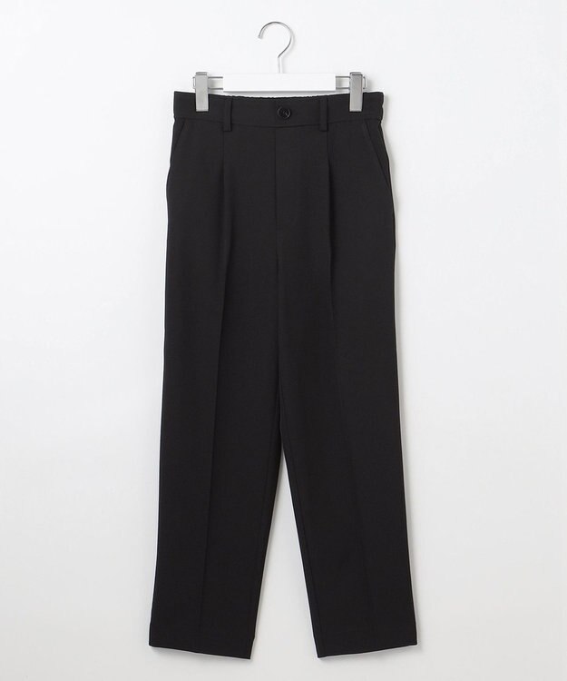 Feroux NEW美シルエットテーパード パンツ ブラック系