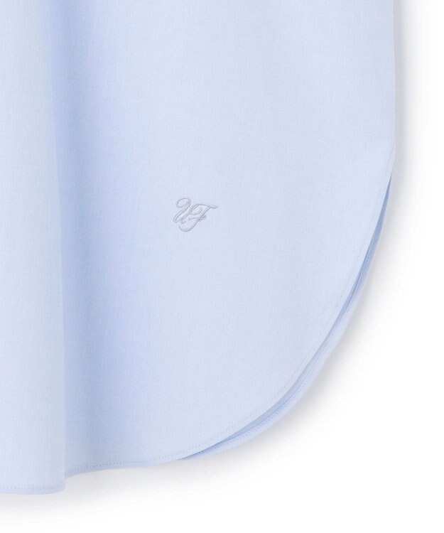 UNFILO L 【WEB限定カラー】コットン オーバーシャツ ブルー