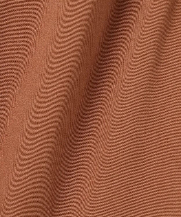 BEIGE， 【洗える・Oggi 11月号掲載】HAMLIN / コットンストレッチ2タックワイドパンツ Brown