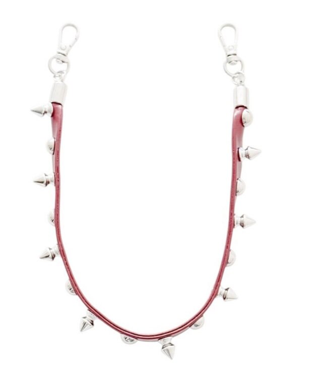 WEGO スタッズハンドストラップ レッド