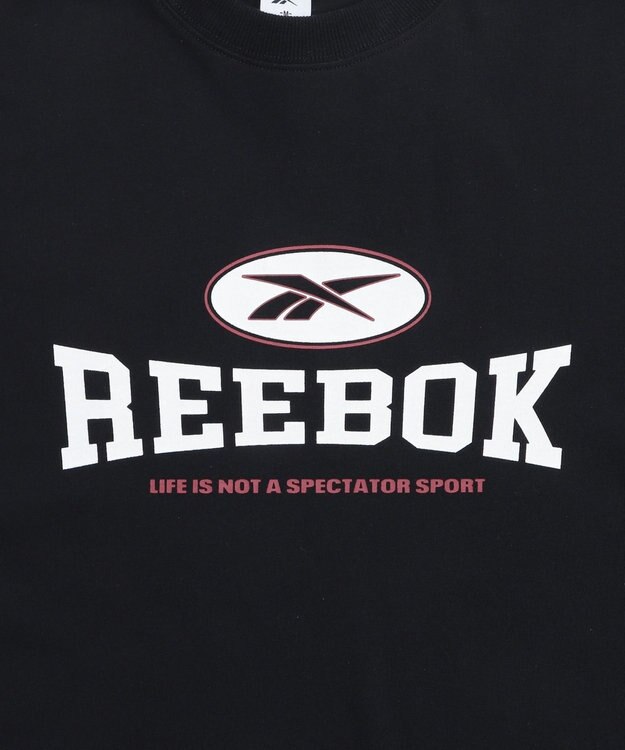 WEGO 【ユニセックス着用ITEM】別注ReebokグラフィックT（SS） ブラック
