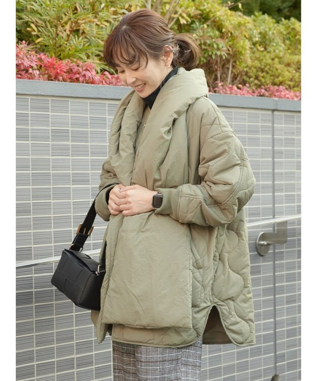 AMERICAN HOLIC キルポカマルチＷＡＹキルトコート Khaki