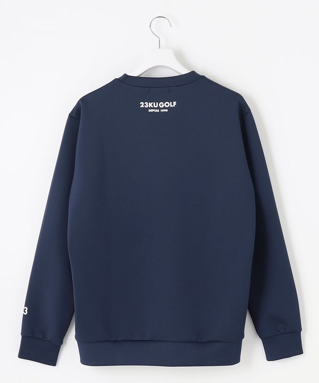 23区GOLF 【MEN】『PEANUTS』コラボプリントトレーナー ネイビー系