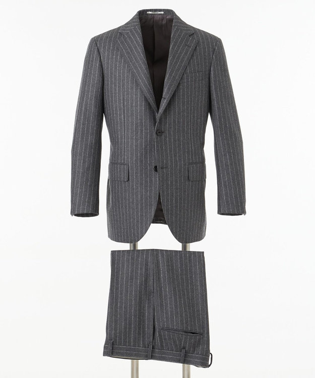 J.PRESS MEN 【WILLIAM HALSTED】ヘリテージフランネル スーツ ライトグレー系2