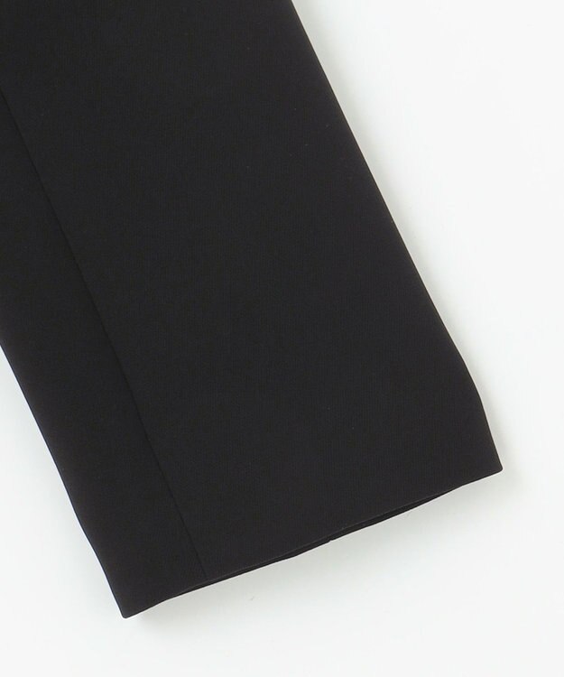 自由区 FORMAL 【洗える/縦横ストレッチ】セオプラスエス横二重ジャケット＋ワンピース ブラック系