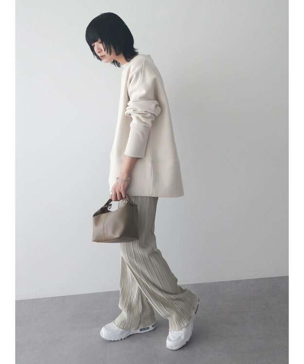 Green Parks ・ＳＵＧＡＲ　ＳＰＯＯＮ　プリーツパンツ Gray Beige