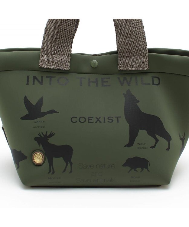 A.D.M.J. 【魔法のように軽い】マジックライト/デイリートート25cm(Dカン＋) KHAKI,L