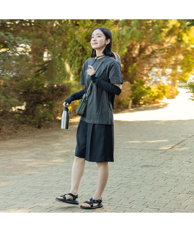 林八百吉商店 Coleman  冷感アームカバー ブラック