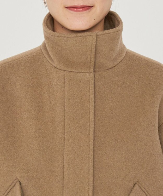 uncrave リバー スタンドカラー ブルゾン（uncrave STANDARD） ベージュ