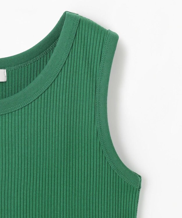 ANY L 【新色追加】ラウンドタンクトップ グリーン