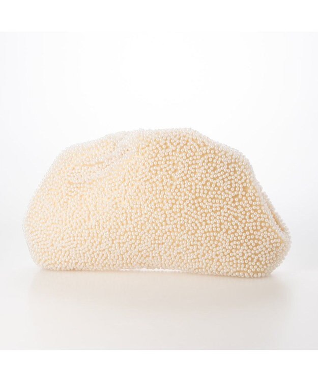 UNBILLION カシュカシュ cachecache / パール調ビーズ口金バッグ LBE