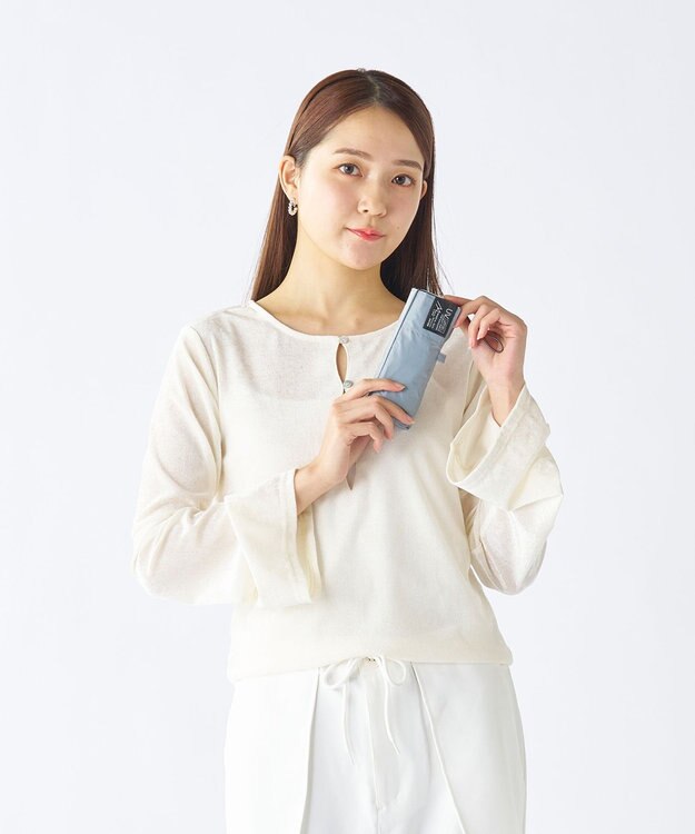 MOONBAT 【遮光100％/超軽量】マジで軽い傘 晴雨兼用折りたたみ日傘 マジカルテックプロテクション 5Flat50 ライトグレー