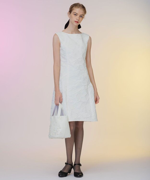 TOCCA 【洗える！】VIERGE ドレス アイボリー系