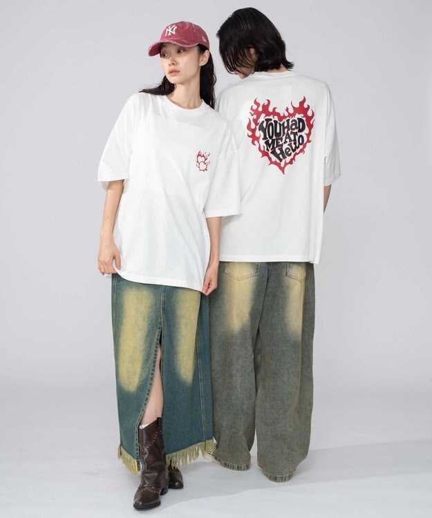 WEGO 【ユニセックス着用ITEM/SMLXLサイズ展開】アソートグラフィックT（SS）-2 柄54