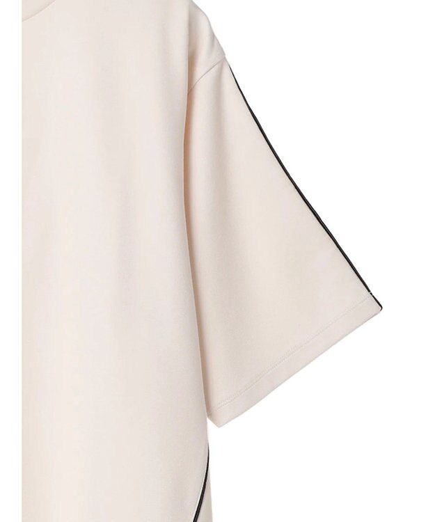 Green Parks ライン使いポンチカットプルオーバー Off White