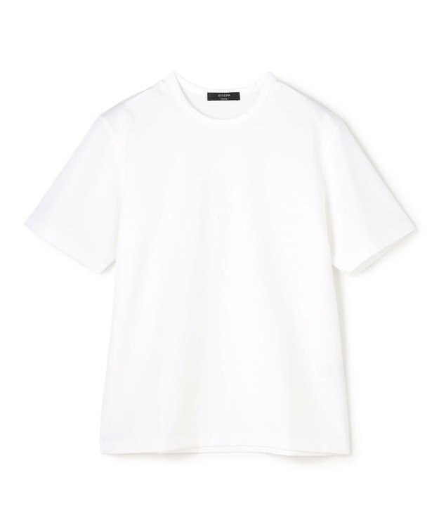 JOSEPH HOMME クリアコットンカノコ クルーネックTシャツ ホワイト系