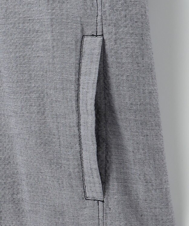 JOSEPH ABBOUD 【キングサイズ・オーガニックコットン】ドライサッカー ブルゾン ブルー系