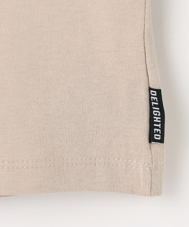 ANY KIDS 恐竜プリント 長袖Tシャツ ベージュ